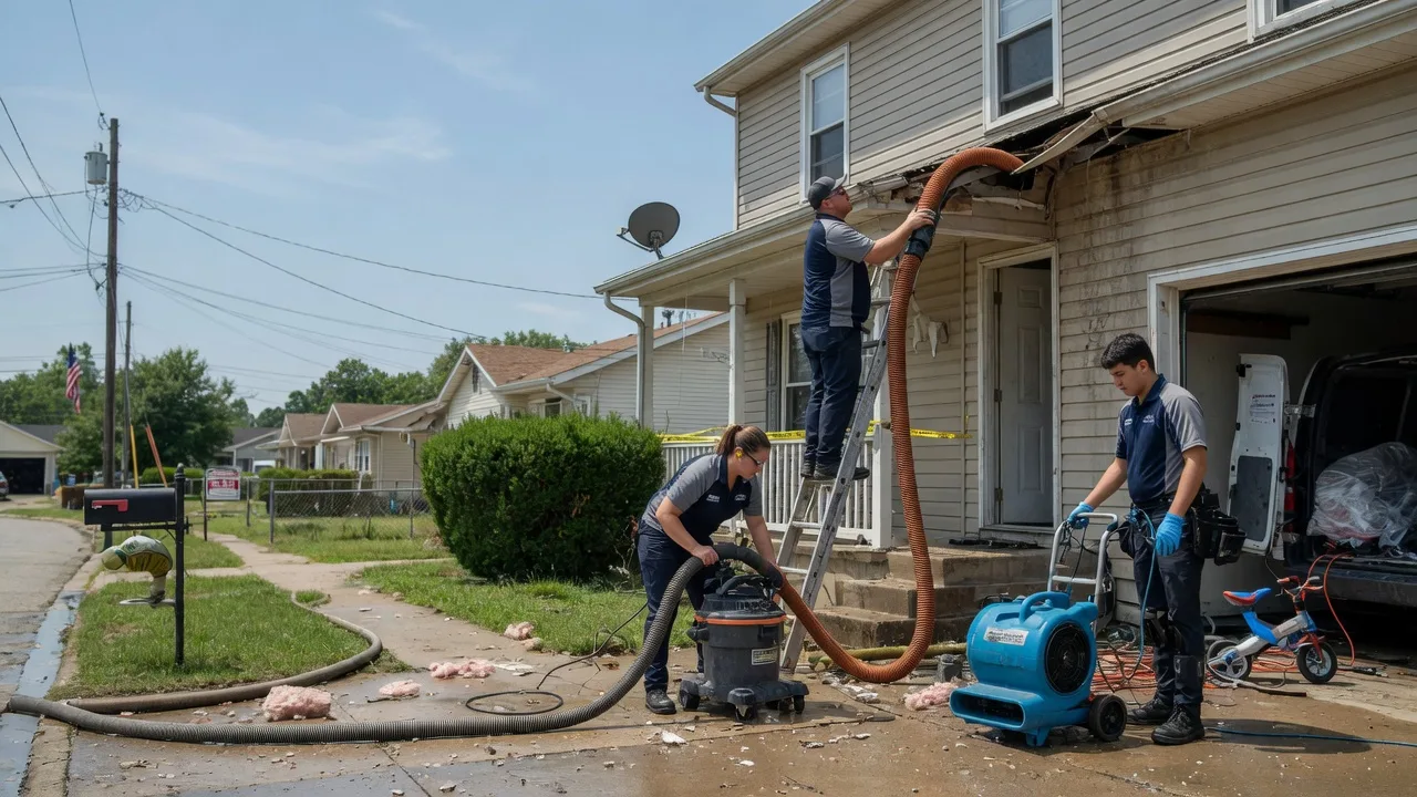 Water Damage Restoration in Martinsville, MO near me